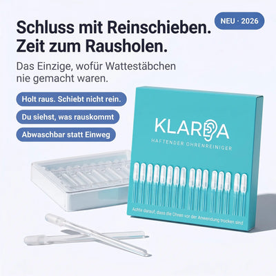 Klarea Pro® Haftender Ohrenreiniger
