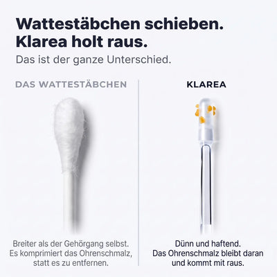 Klarea Pro® Haftender Ohrenreiniger