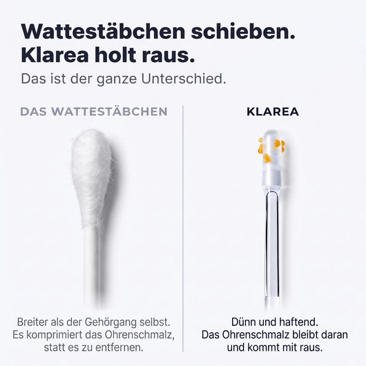 Klarea Pro® Haftender Ohrenreiniger